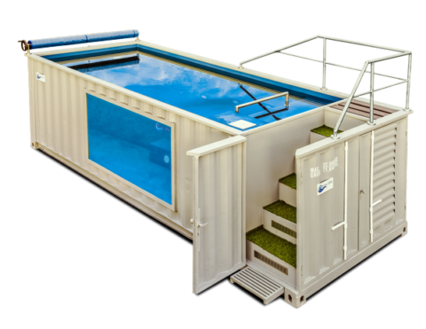 Schwimmbadim Seecontainer - Oceanspa.pl